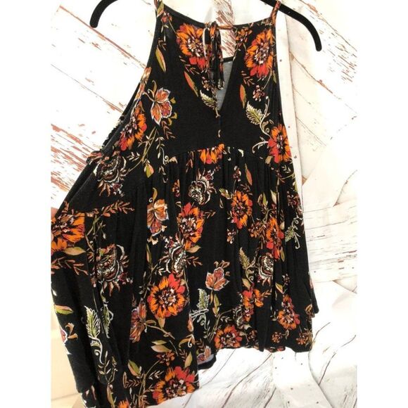 Torrid size 1 black and orange tank top - Picture 5 of 5